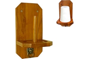 GACCO BILLIARDS Wall Mounted Hand Chalk Holder Holder, Pool Table Accessory for Game Room, Solid Wood Cone Chalk Holder Made of Solid Hardwood (Oak). Not Included Cone Chalk