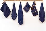 Lucky Paws UK Giant Dog Towel 140x100cm Microfibre Navy Blue view 6