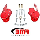 BMR Suspension CAB005R - Control Arm Relocation Brackets, Bolt-on | 2005-2014 Ford Mustang