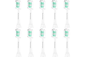 Aoremon Toothbrush Replacement Heads for Philips Sonicare Replacement Heads - Standard Toothbrush Head Compatible with Most Phillips Sonicare Click-on Electric Toothbrushes