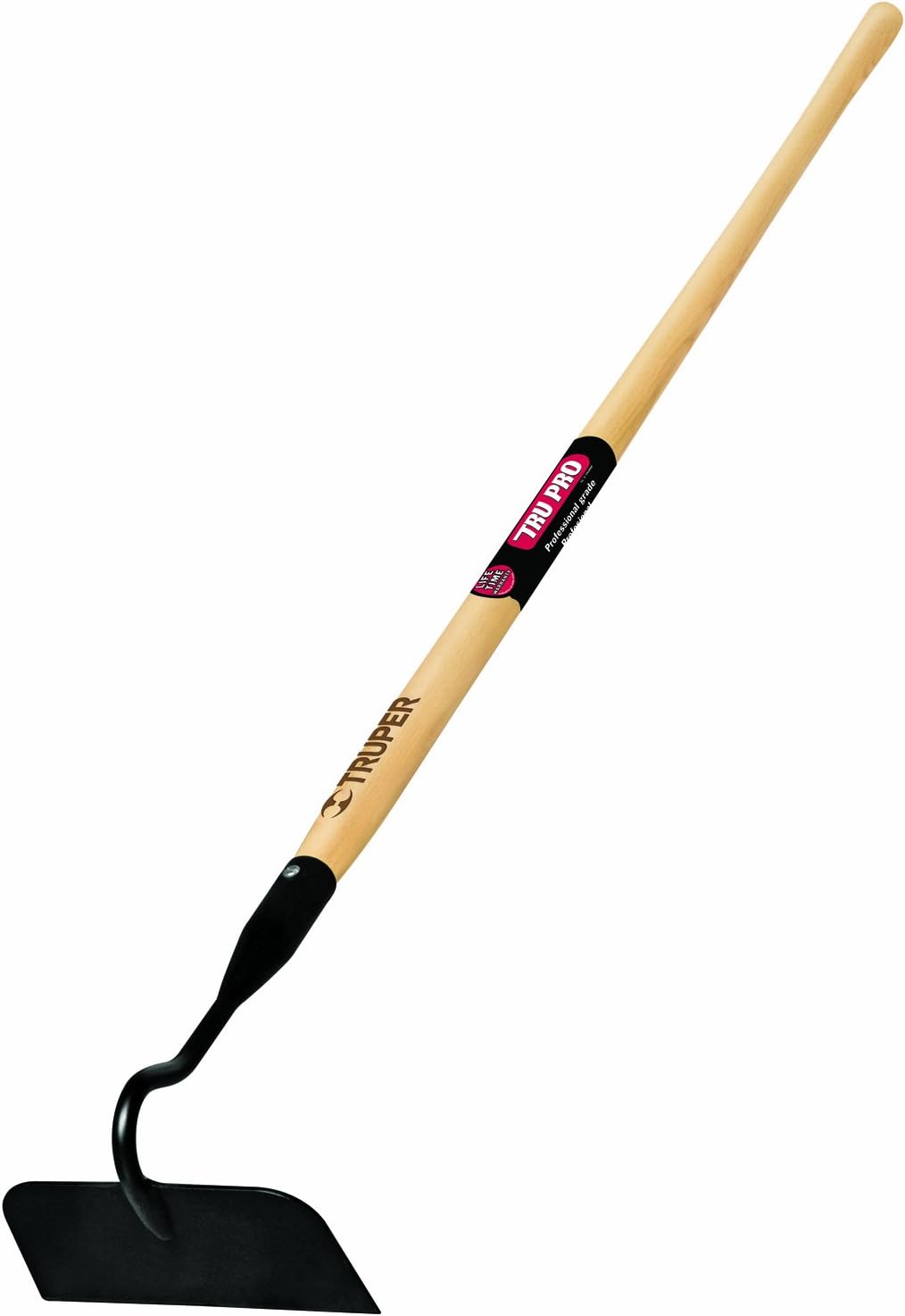 Truper 33119 Tru Pro Forged Eye Hoe, 7-Inch Head, Ash Handle, 54-Inch : Garden Hoes : Garden & Outdoor