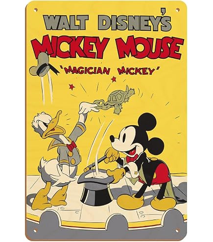 Amazon.com: Ye Olden Days - Starring Mickey & Minnie Matte Art