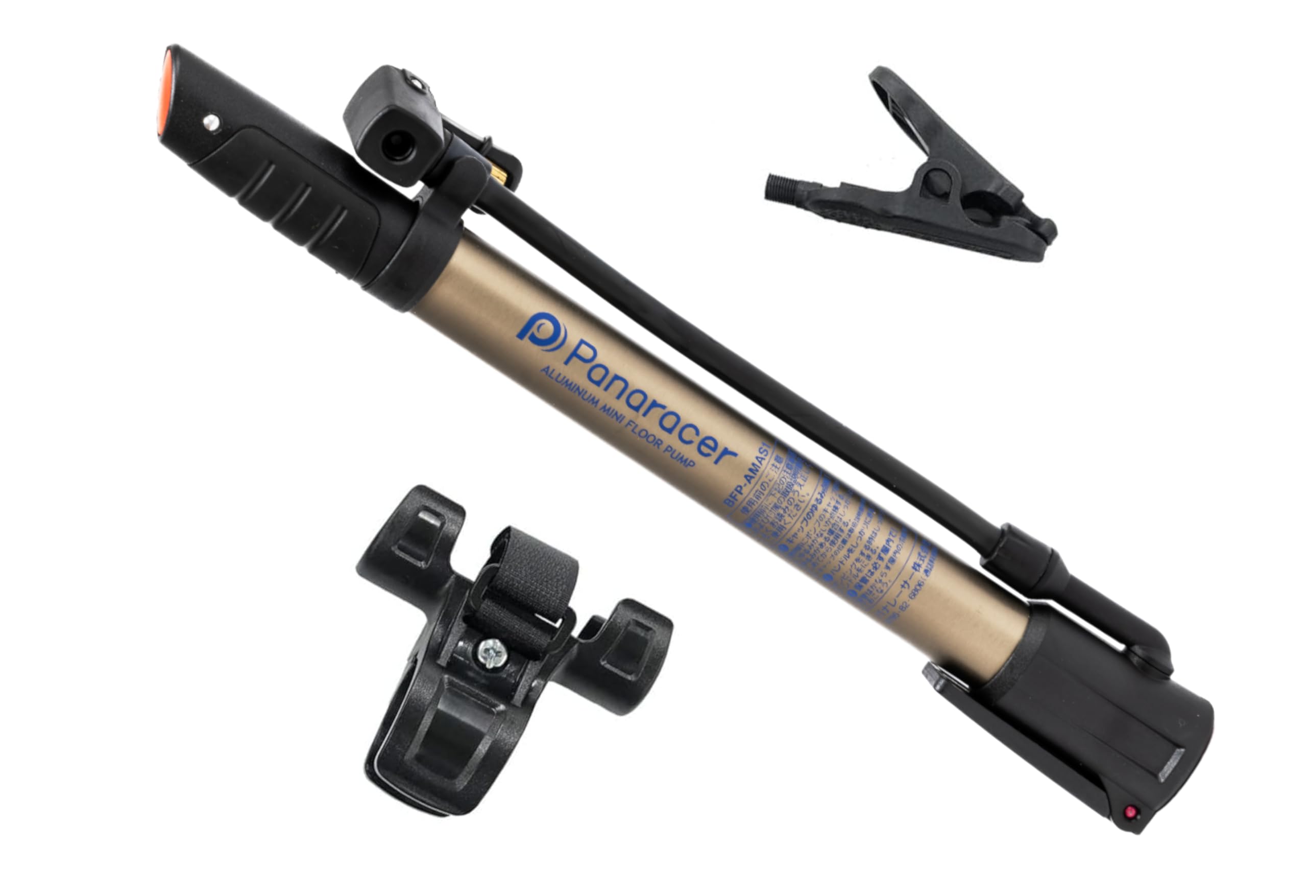 パナレーサー 自転車 空気入れ 携帯ポンプ シルバーの商品画像