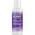 Joico Color Balance Purple Shampoo | For Cool Blonde or Gray Hair | Eliminate Brassy Yellow Tones | Boost Color Vibrancy & Shine | UV Protection | With Rosehip Oil & Green Tea Extract