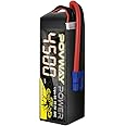 POVWAY 4500mAh 22.2V 50C 6S Lipo Battery with EC5 Plug for X Class Drone Racing 70MM 8MM 90MM EDF RC Quadcopter Airplane Helicopter Car Truck Boat RC Hobby