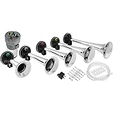 5pcs 125 DB Trompette Noire Musical Dixie Car Duke Of Hazzard