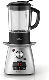 Cuisinart Soup Maker Plus SSB3U | Silver | Blend, Cook, Sauté, Stir view 1
