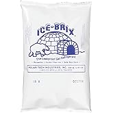 Polar Tech | IB 6 | ICE-BRIX & XTREME BRIX Cold Packs | 6 oz, 6" x 4" x 3/4" (Case of 48)