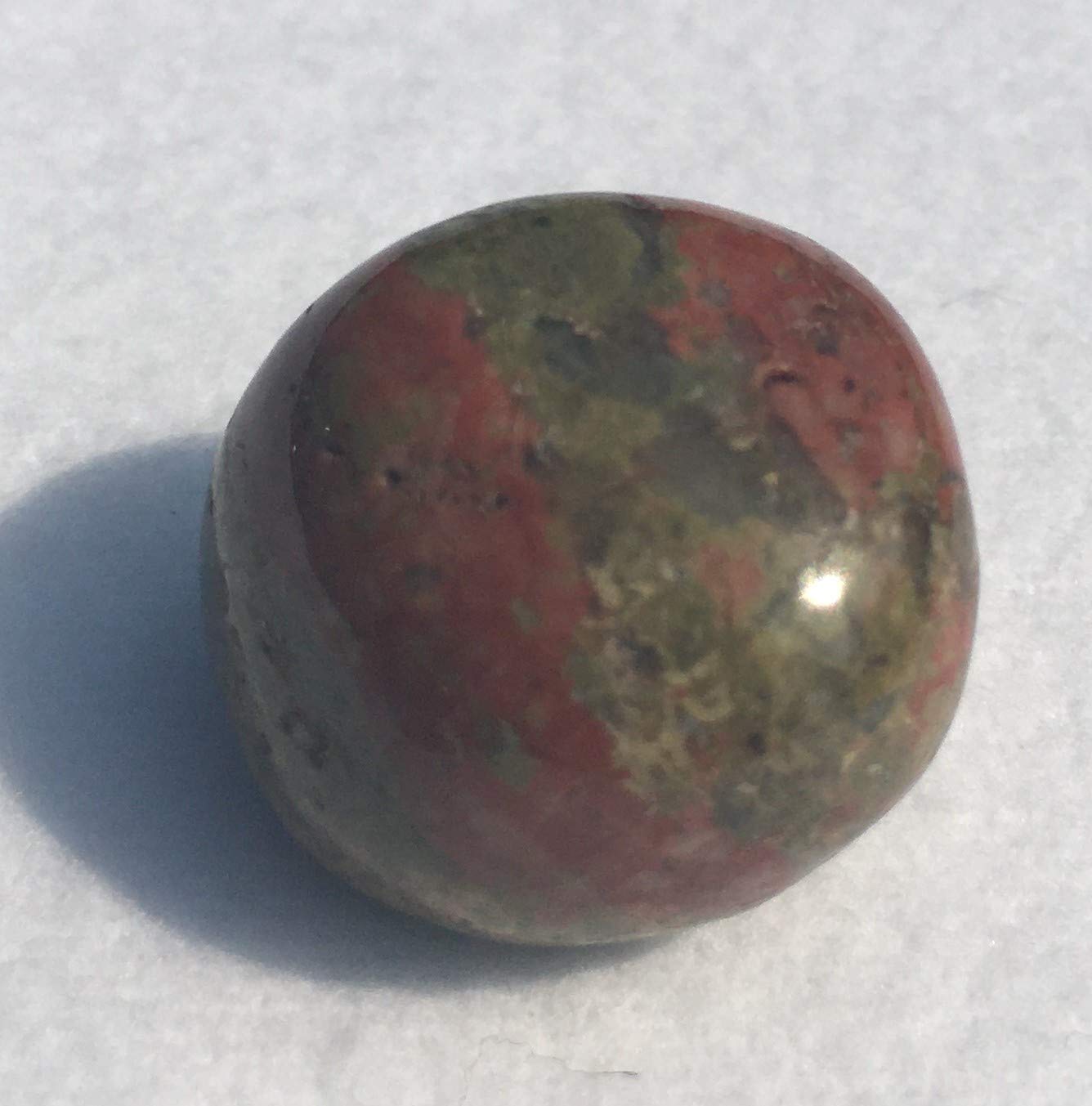 Unakite Medium Crystal Tumbled Stone - 1 Pc