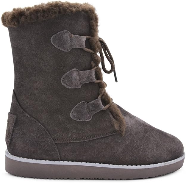 Aussie Merino Women�s Candace Tall Boots 6 Chocolate