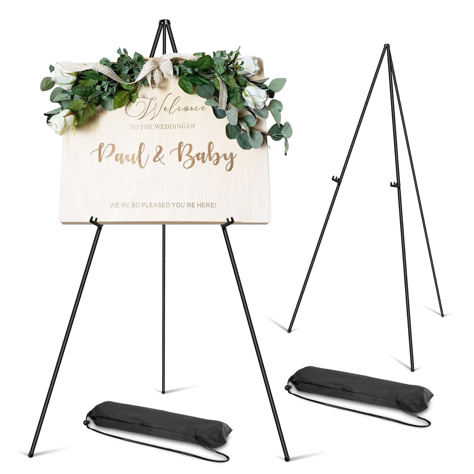 PUJIANG 2 Pack Easel Stand - 63