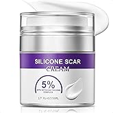 Advanced Scar Cream, Silicone Scar Gel for Old and New Scars, Scar Removal Cream for Surgical Scars, Stretch Marks, C-Section, Keloids, Injury, Acne, and More 1.7 oz(50ml)