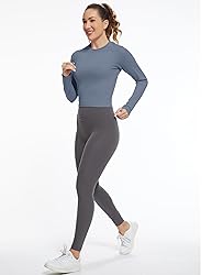 GGOV Womens Long Sleeve Crop Workout Tops Yoga