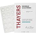 THAYERS Invisible S.O.S Hydrocolloid Acne Pimple Patch, Ultra-Thin Design Instantly Reduces Look of Blemishes, Set of 22 Pimple Patches