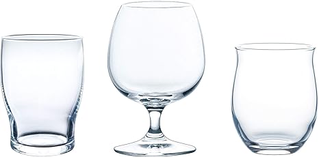 Amazon Co Jp 東洋佐々木ガラス ビールグラス クリア ベーシック 305ml テイスティ 330ml アロマ 290ml クラフトビヤーグラス G071 T269 3個入 ホーム キッチン