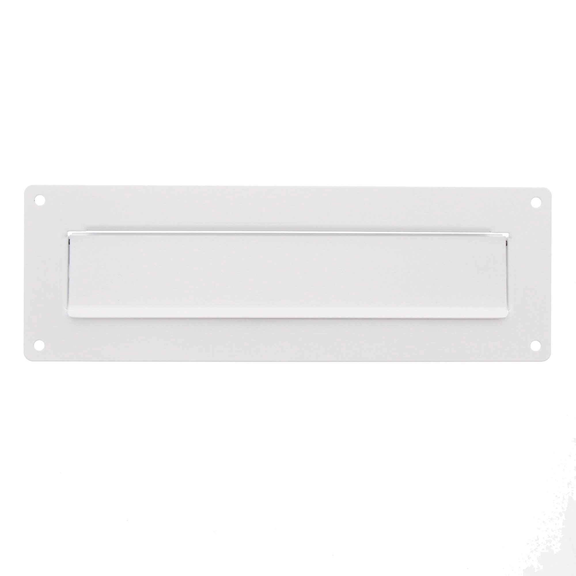 BURG-WÄCHTER, Letter Slot with Nameplate, Stainless Steel, Porta 791 W, White