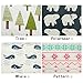 Zonyon Cute Storage Bins, Foldable Small Canvas Storage Baskets Organizers Mini Hamper with Handle for Nursery,Baby,Makeup,Toy,Keys, Office,Desk,4 Packs