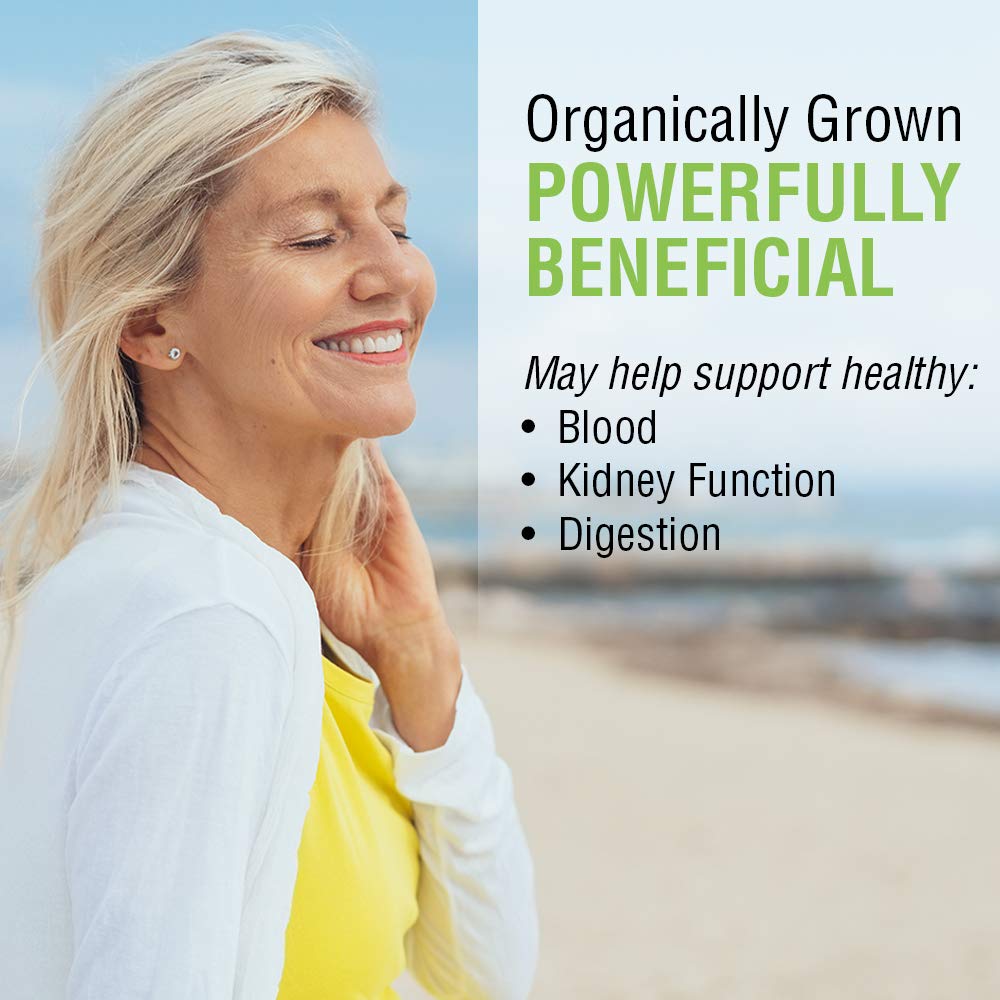Solaray Organically Grown AlfaJuice 315 mg | Alfalfa Juice Concentrate | Naturally Occurring Vitamins, Minerals, Chlorophyll & More | 180 VegCaps: Health & Personal Care