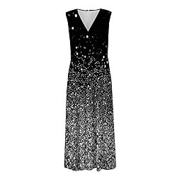 Summer Dresses for Women 2024 Black Long Sleeve