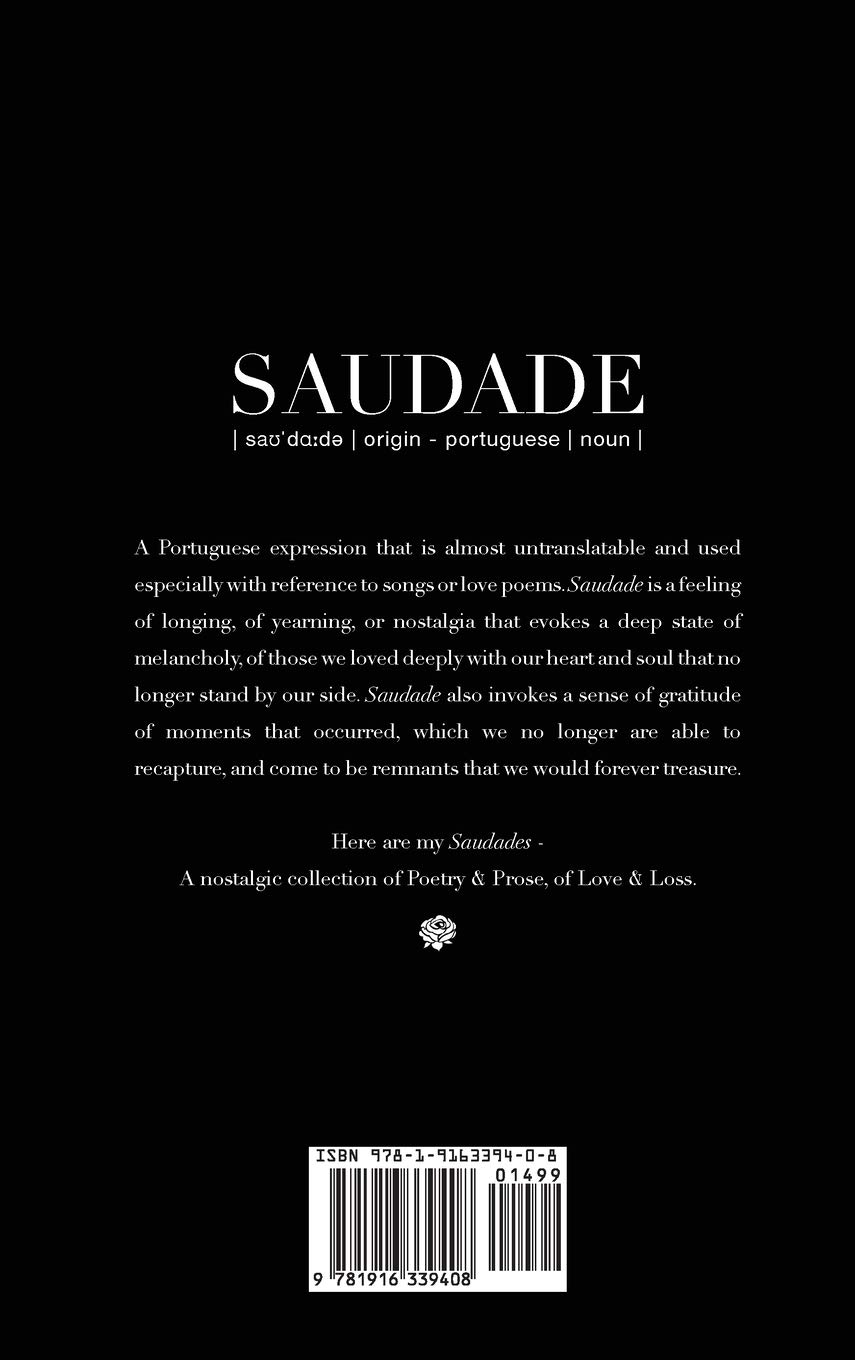 Saudade Poetry Prose Amazon Co Uk Rianni Diliya Books