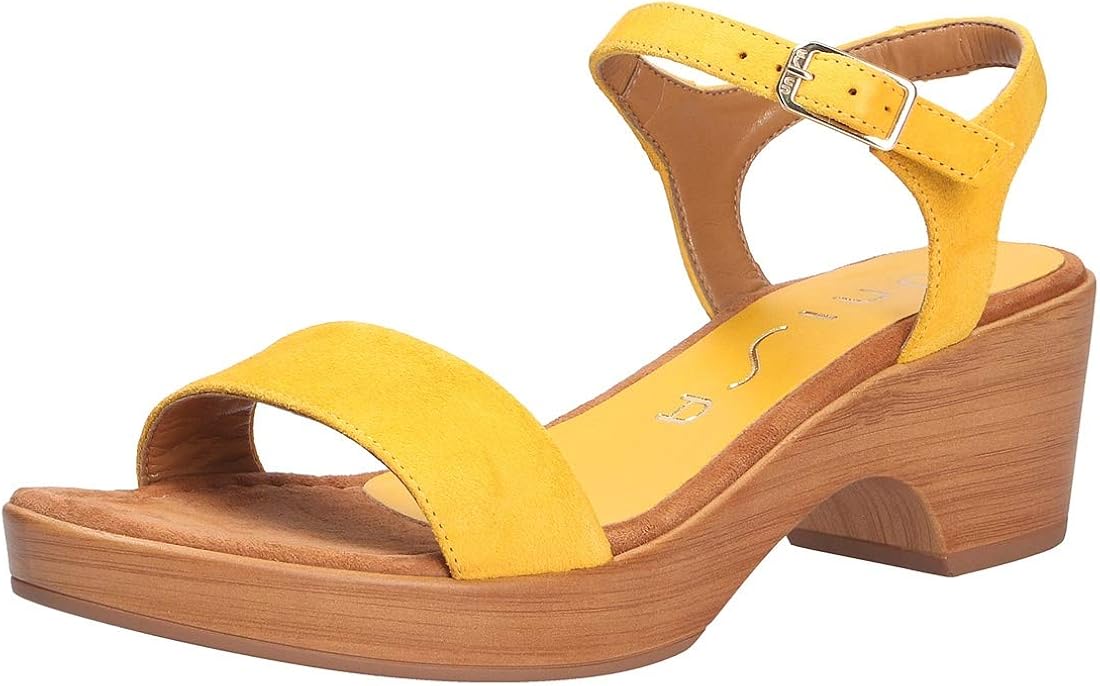 Unisa Irita Sandals/Sandals Femmes Yellow Sandals/Sandals Yellow Size 9 UK Amazon.co.uk Shoes