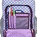 J World New York Girls' Sunrise Rolling Fashion Backpack, Stardust, One Size