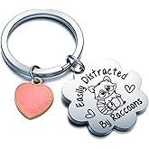 WSAORM Raccoon Decor Gifts For Raccoon Lover Keychain Trash Panda Keychain Animal Owner Jewelry