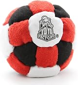 YOYO FACTORY Footbag Hacky Sack Red/Black for Tricks Freestyle Casual Play All view 1