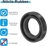 PATIKIL 20mm x 32mm x 7mm Nitrile Rubber TG4 Oil Seal for Shaft Pumps Engines view 3