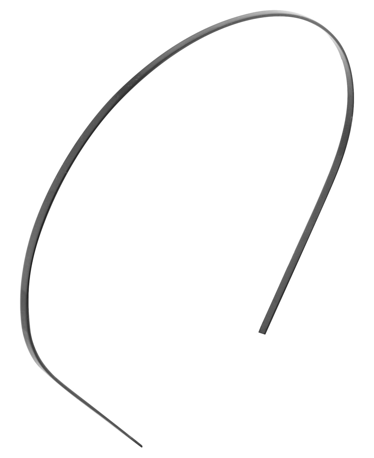 Buy Anokhi Ada Plane Sleek Black Metal Hair Band For Men And Women