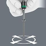 Wera 05051461001 816 RA 1/4 Inch Ratchet Screwdriver Silver 50Nm Max Torque view 11