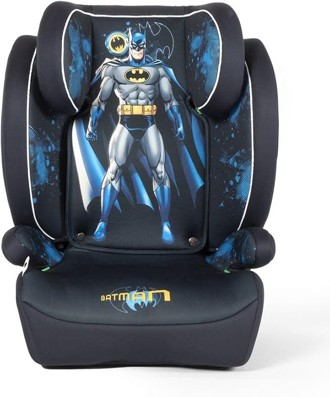 Silla de coche i-Size para niños de 15 a 36 kg (3,5 a 12 años), 100 a 150 cm, grupo 2/3, cinturón de seguridad de 3 puntos (Batman) — foto 2 de 8