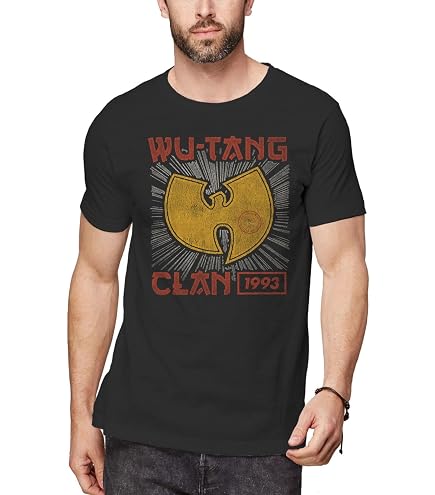 Amazon.com: Wu-Tang Clan T Shirt Katana Logo Official Unisex Black