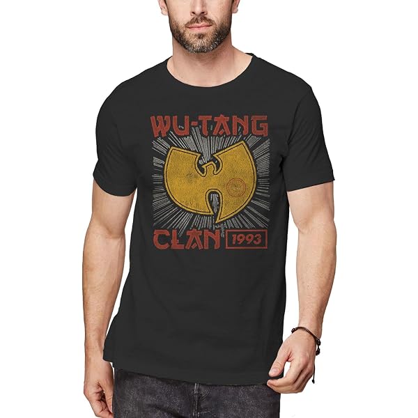 Wu-Tang Clan Men's Logo T-Shirt Black, Black, Small : Amazon.ca