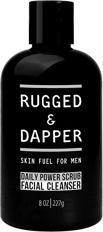 rugged & dapper facial cleanser for men