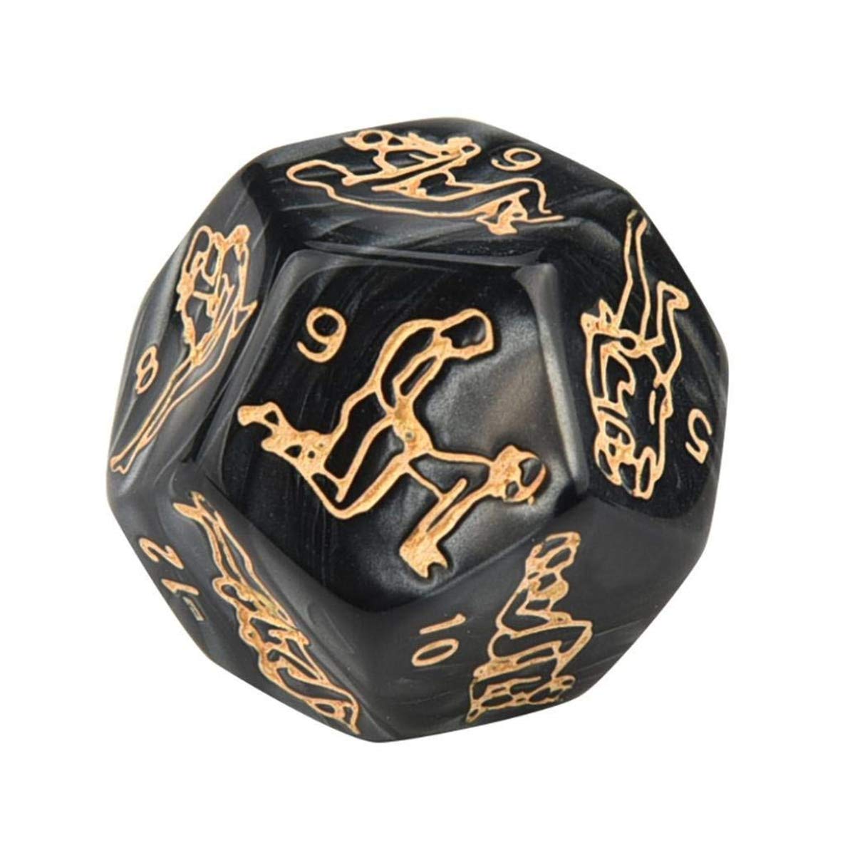 4pcs Romantic Novelty Game Dice, Role Playing Funny Gift for Valentine\'s Day, Honeymoon Bachelorette Party, Him and Her, Groom Roast, Bridal Shower, Newlyweds, Wedding, Anniversary, Marriage