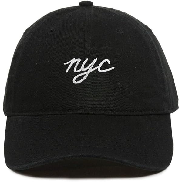 Tech Design NYC Skyline Baseball Cap Embroidered Cotton Adjustable