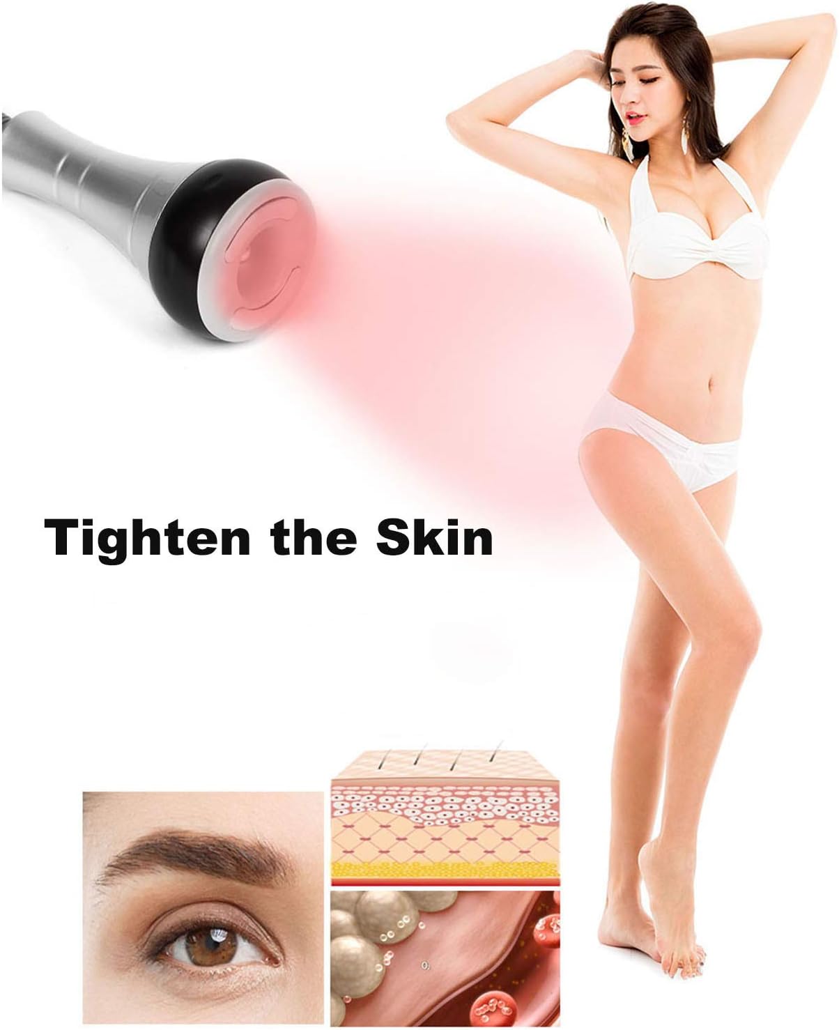 Multifunction Massager Anti-Wrinkle Beauty Equipment Skin Care Face Tighten or Home Use: Health & Personal Care