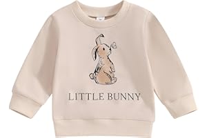 Bagilaanoe Infant Toddler Baby Boy Girl Christmas Sweatshirt Long Sleeve Crewneck Pullover Sweater Top