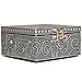 Cottage Garden I Love You to the Moon Silver Tone Metal Jewelry Keepsake Box