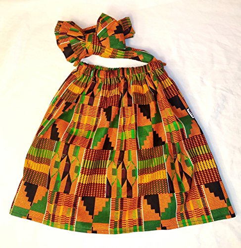 Kente skirt/African clothing/toddler clothing/toddler skirt/newborn skirt/infant skirt/African fabric