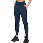 Dragon Fit Joggers for Women with Pockets,High Waist Workout Yoga Tapered Sweatpants Women's Lounge Pants