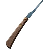 RANSHOU Mini Hobby Saw 3" for Crafts - Precision Japanese Pull Saw for Wood, Plastic, PVC - Razor Sharp Japanese Steel Blade &amp; Wood Handle - Made in Japan