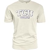 Blue 84 NCAA Unisex-Adult NCAA Officially Licensed T-Shirt Ivory Dyed Ringspun Vintage