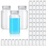 Tatuo 60 Pcs 8 oz 250ml Pill Bottle Sample Bottles