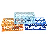 LSVERDE 3 Pack Test Tube Rack, 25 Wells with Hole