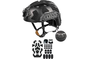 FMATAL GEAR FMA SF Right Angle Vent Hole Fast Helmet ABS for Airsoft Helmets Tactical Helmet Paintball Outdoor Sports Hunting Shooting