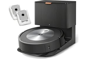 iRobot® Roomba® j7+ (7550) Robot Vacuum Bundle with Automatic Dirt Disposal - Wi-Fi Connected, Smart Mapping, Ideal for Pet Hair (+2 AllergenLock Dirt Disposal Bags)