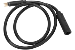 Kodrily 9 Pin E Bike Motor Extension Cable, Waterproof Electric Bike Conversion Kit, Wheel Hub Motor Cable for Electric Bike Female to Male Wire Replacement Parts
