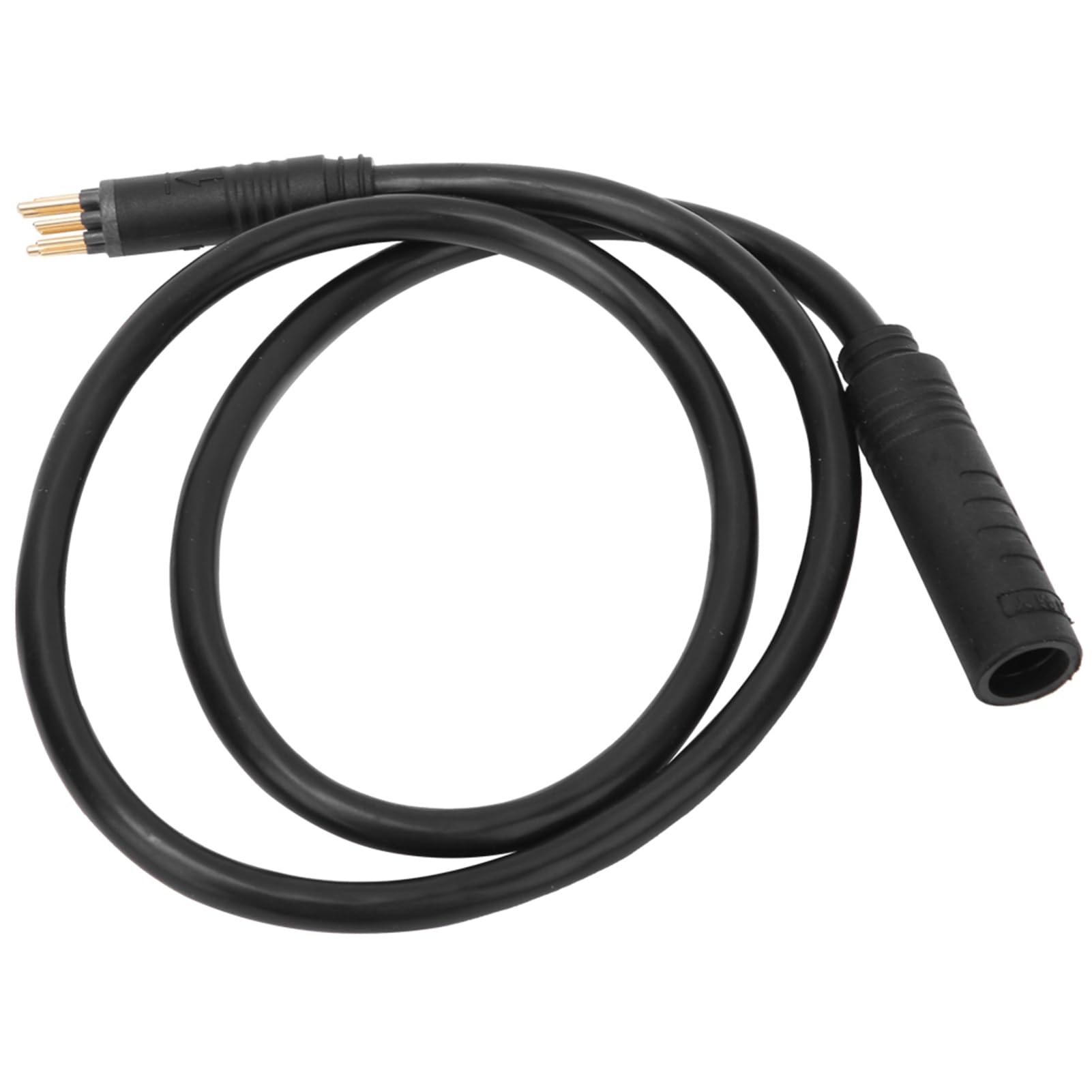 MAGT Motor Extension Cable, 9 Pin Front Rear Wheel Motor Female to Male Wire Cable for Electric Bikes E-Bike Accessory (1.5pin 600mm)